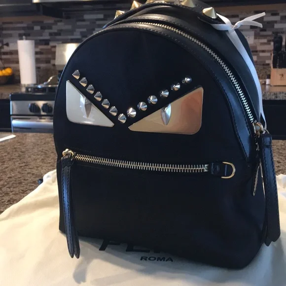 Fendi | Bags | Nwt Fendi Monster Eyes Backpack | Poshmark display picture 2